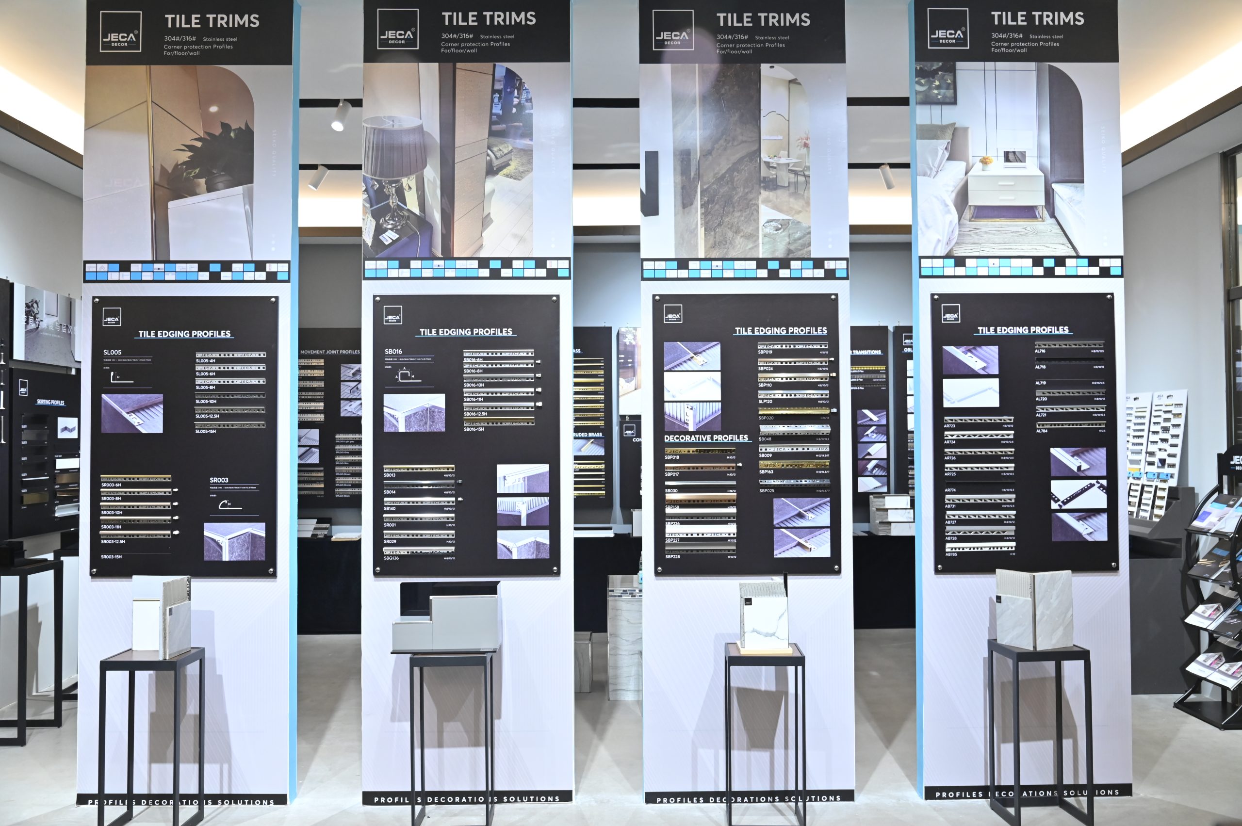 How to Choose Chamfering Profiles for Tile Corners