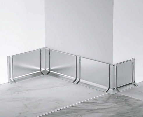 SY044 Skirting Profiles: 304 Stainless Steel Skirting Tile Profile