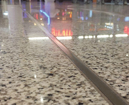 SMLP246 304 Stainless Steel Silicone Movement Joint Profiles: Precision Expansion Control for Architectural Floor Assemblies