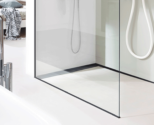 SF217 Stainless Steel Glass Profiles & Obliquity Profiles: Precision Edge Framing for Walk-In Showers and Glass Partitions